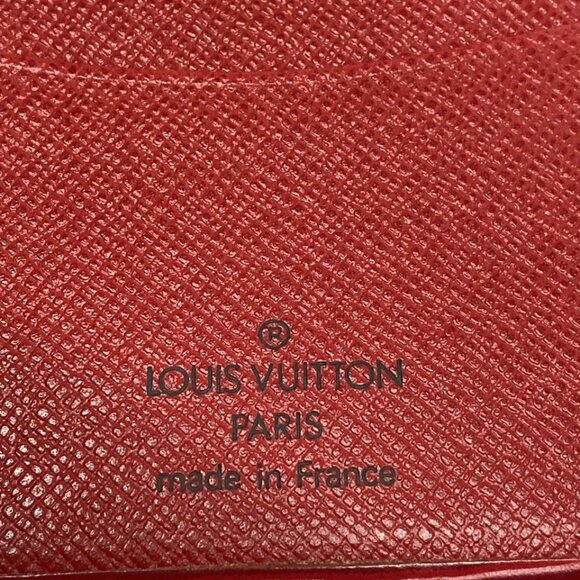 LOUIS VUITTON Organizer de Poshe Rouge Epi - Card Case 182-062725 - Picture 11 of 11